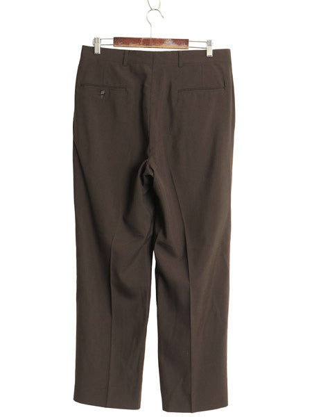 デッドストック 90s Hart Schaffner & Marx スラックス パンツ 実寸 33 29 オールド サマー ウール ポリ 混紡 薄手 ノータック ストレート