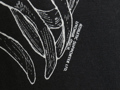 80s USA製 ★ レスリーアーウィン 人体骨格 プリント Tシャツ メンズ S / 古着 ヴィンテージ アート イラスト スカル シングルステッチ 黒