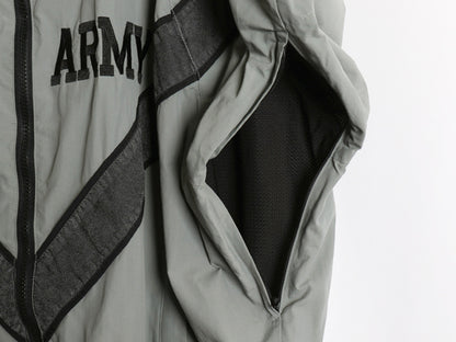 90s 米軍実物 US ARMY ナイロン トレーニング ジャケット MEDIUM REGULAR 古着 99年製 オールド ミリタリー IPFU 軍物 ジャンパー ブルゾン
