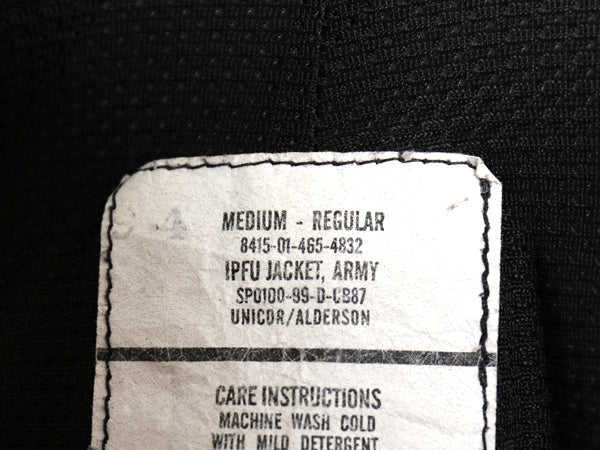 90s 米軍実物 US ARMY ナイロン トレーニング ジャケット MEDIUM REGULAR 古着 99年製 オールド ミリタリー IPFU 軍物 ジャンパー ブルゾン
