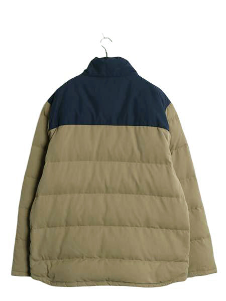 パタゴニア ビビー ダウン ジャケット メンズ L / 古着 15年製 アウトドア 600フィル ジャンパー フルジップ ナイロン キャンバス ツートン