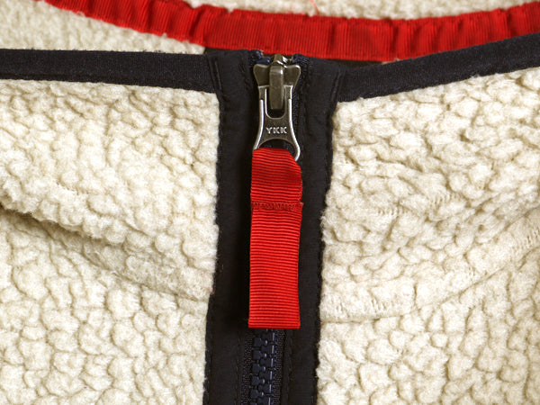 パタゴニア レトロ パイル フリース ジャケット メンズ XL / 古着 17年製 ハーフジップ プルオーバー ジャンパー 大きいサイズ ナチュラル