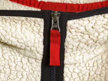 パタゴニア レトロ パイル フリース ジャケット メンズ XL / 古着 17年製 ハーフジップ プルオーバー ジャンパー 大きいサイズ ナチュラル