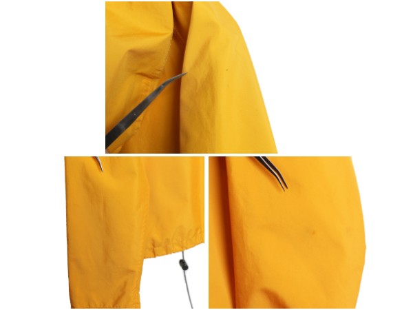 80s ★ Abercrombie&Fitch 別注 ノースフェイス ゴアテックス マウンテン パーカー メンズ S ヴィンテージ 茶タグ ナイロン ジャケット 黄