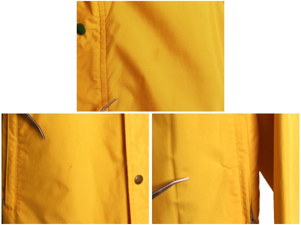 80s ★ Abercrombie&Fitch 別注 ノースフェイス ゴアテックス マウンテン パーカー メンズ S ヴィンテージ 茶タグ ナイロン ジャケット 黄