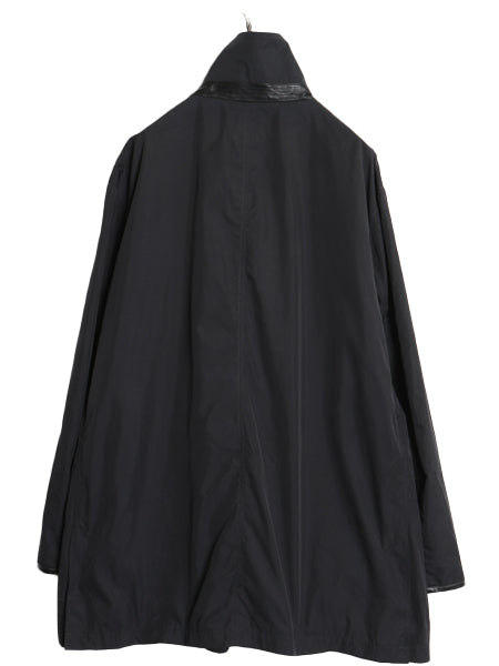 00s ポロ ラルフローレン ナイロン ハーフ コート メンズ XXL / オールド ハンティング ジャケット フルジップ ジャンパー 大きいサイズ 黒