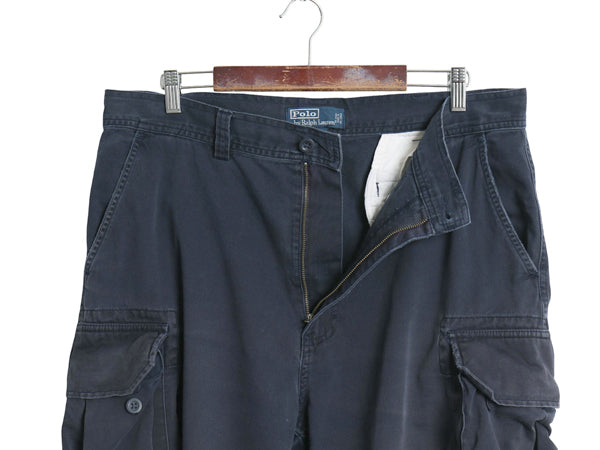 00s ポロ ラルフローレン カーゴ ショーツ メンズ 36 オールド 古着 ヴィンテージ 加工 チノ ショートパンツ ミリタリー タイプ M-51 M-65