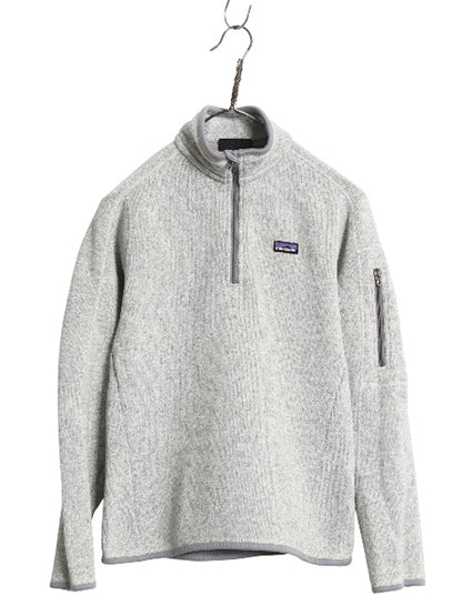 パタゴニア ベターセーター ハーフジップ レディース S / 13年製 アウトドア 裏起毛 フリース セーター プルオーバー ジャケット ブルゾン