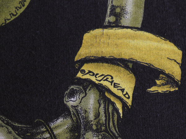 00s ★ メタリカ パスヘッド スカル イラスト プリント Tシャツ メンズ L / オールド オフィシャル 当時物 バンド ロック メタル 黒 GIANT