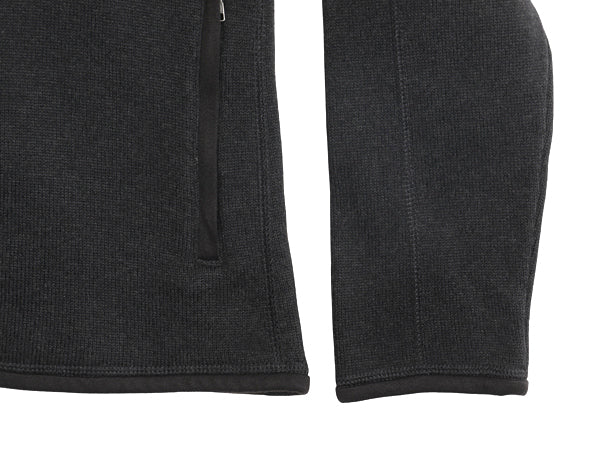 パタゴニア ベターセーター ジャケット レディース L / 古着 20年製 アウトドア 裏起毛 フリース セーター フルジップ ブルゾン ブラック