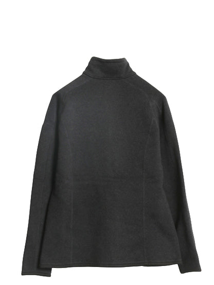 パタゴニア ベターセーター ジャケット レディース L / 古着 20年製 アウトドア 裏起毛 フリース セーター フルジップ ブルゾン ブラック