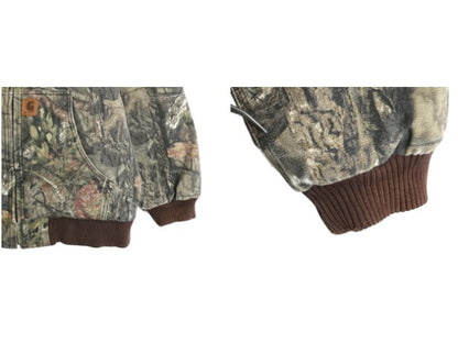 US企画 カーハート リアルツリー カモ アクティブ ジャケット キッズ XL メンズ XS ダック パーカー 中綿 キルティング ライナー ブルゾン