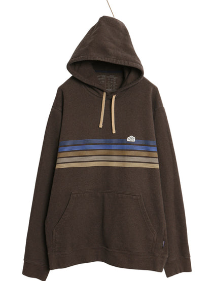 パタゴニア スウェット フード パーカー メンズ XXL レディース 3XL / 22年製 トレーナー プルオーバー ヘビーウェイト 大きいサイズ 茶