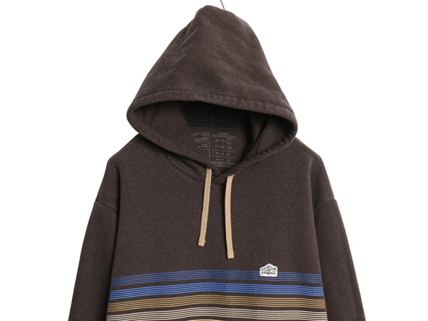 パタゴニア スウェット フード パーカー メンズ XXL レディース 3XL / 22年製 トレーナー プルオーバー ヘビーウェイト 大きいサイズ 茶