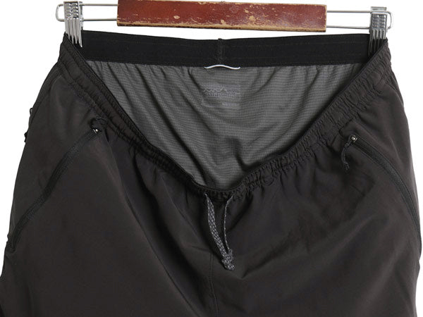 パタゴニア ナイン トレイルズ ショーツ メンズ L 21年製 アウトドア ショートパンツ イージーパンツ 短パン 薄手 ストレッチ ボトムス 黒