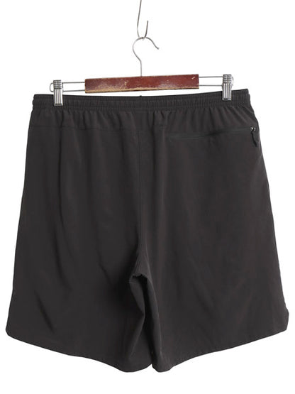 パタゴニア ナイン トレイルズ ショーツ メンズ L 21年製 アウトドア ショートパンツ イージーパンツ 短パン 薄手 ストレッチ ボトムス 黒