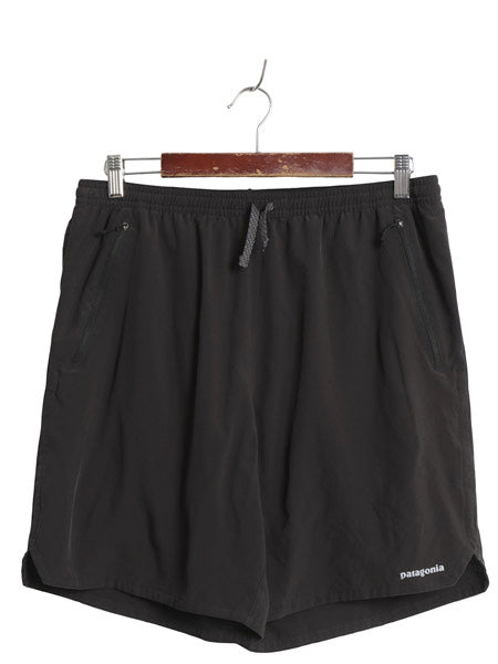 パタゴニア ナイン トレイルズ ショーツ メンズ L 21年製 アウトドア ショートパンツ イージーパンツ 短パン 薄手 ストレッチ ボトムス 黒