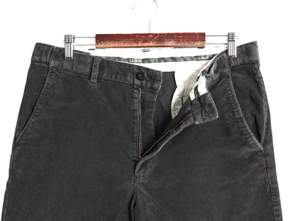 エルエルビーン 太畝 コーデュロイ パンツ 34 29 / 古着 アウトドア ノータック スラックス ストレート トラウザー コーズ シンプル 濃灰