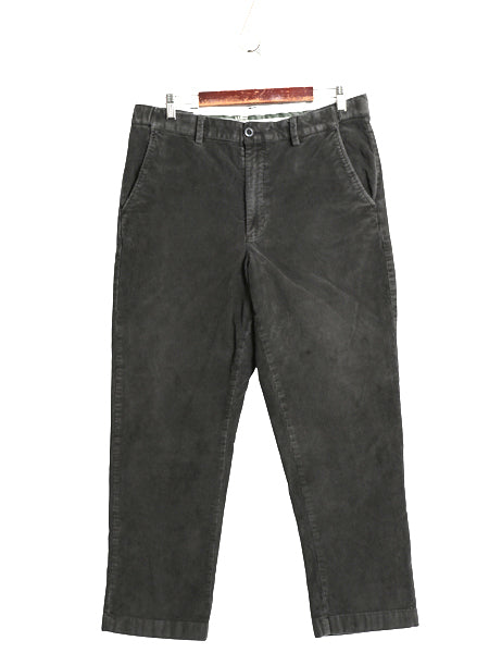 エルエルビーン 太畝 コーデュロイ パンツ 34 29 / 古着 アウトドア ノータック スラックス ストレート トラウザー コーズ シンプル 濃灰