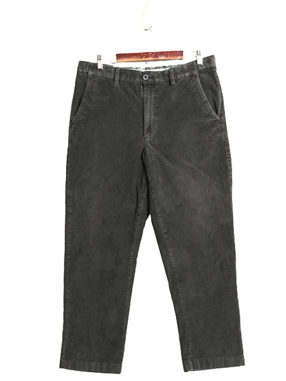 エルエルビーン 太畝 コーデュロイ パンツ 34 29 / 古着 アウトドア ノータック スラックス ストレート トラウザー コーズ シンプル 濃灰