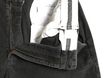 エルエルビーン 太畝 コーデュロイ パンツ 34 29 / 古着 アウトドア ノータック スラックス ストレート トラウザー コーズ シンプル 濃灰