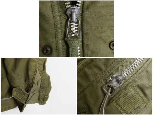 60s 1st モデル 米軍実物 US ARMY M-65 フィールド ジャケット MEDIUM 程 ヴィンテージ 軍物 ミリタリー アーミー エポレット無し 最初期