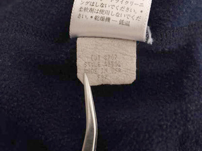 90s USA製 パタゴニア キャプリーン フリース パンツ メンズ レディース L 古着 オールド 97年製 アンダーウェア インナー アウトドア 紺