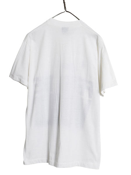80s USA製 スヌーピー プリント Tシャツ メンズ レディース XL 小さめ L 程/ ヴィンテージ オフィシャル キャラクター シングルステッチ 白