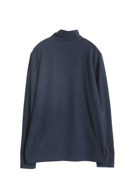 パタゴニア マイクロD ハーフジップ フリース プルオーバー メンズ M 20年製 アウトドア ロンT 長袖 Tシャツ ハイネック トップス ネイビー