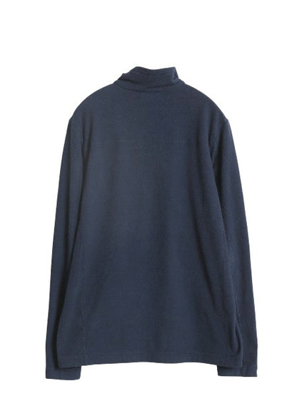 パタゴニア マイクロD ハーフジップ フリース プルオーバー メンズ M 20年製 アウトドア ロンT 長袖 Tシャツ ハイネック トップス ネイビー