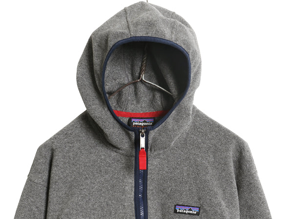パタゴニア ライトウェイト シンチラ スナップT フーディ メンズ L 17年製 フリース パーカー ジャケット フルジップ ハイネック ブルゾン