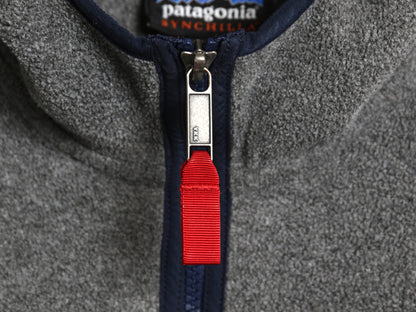 パタゴニア ライトウェイト シンチラ スナップT フーディ メンズ L 17年製 フリース パーカー ジャケット フルジップ ハイネック ブルゾン