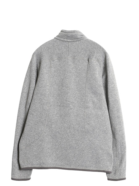 パタゴニア ベターセーター ジャケット メンズ М 13年製 フリース セーター フルジップ ブルゾン ハイネック アウトドア ワンポイント 灰