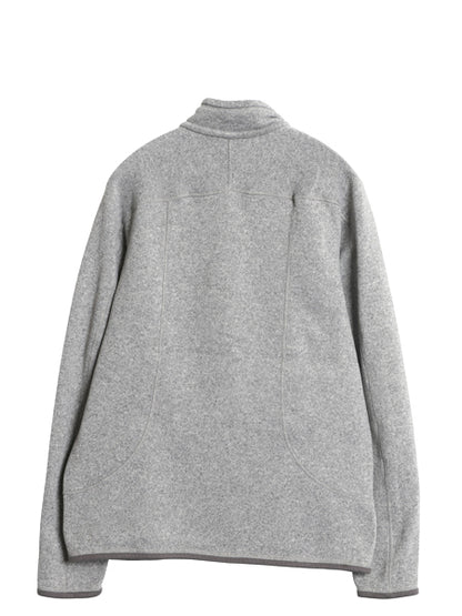 パタゴニア ベターセーター ジャケット メンズ М 13年製 フリース セーター フルジップ ブルゾン ハイネック アウトドア ワンポイント 灰