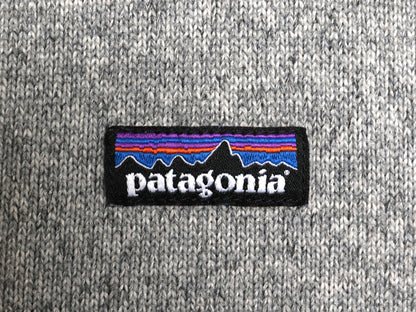 パタゴニア ベターセーター ジャケット メンズ М 13年製 フリース セーター フルジップ ブルゾン ハイネック アウトドア ワンポイント 灰