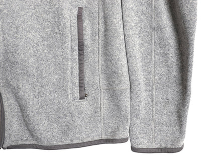 パタゴニア ベターセーター ジャケット メンズ М 13年製 フリース セーター フルジップ ブルゾン ハイネック アウトドア ワンポイント 灰