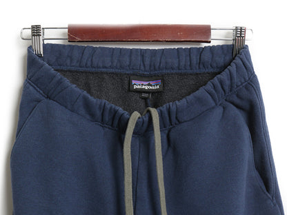 パタゴニア フィッツロイ アイコン アップライザル スウェット パンツ メンズ S / 23年製 ポケット付き ワンポイント トレーナー 裏起毛 紺
