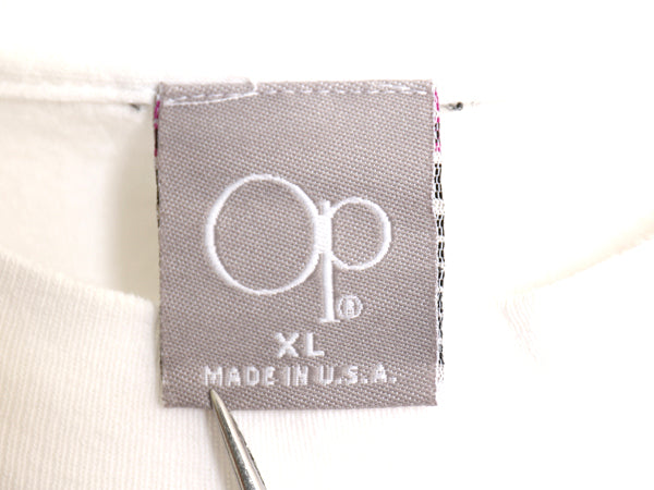 90s USA製 オーシャンパシフィック 両面 プリント 半袖 Tシャツ メンズ XL / オールド サーフ Y2K シングルステッチ 大きいサイズ ホワイト