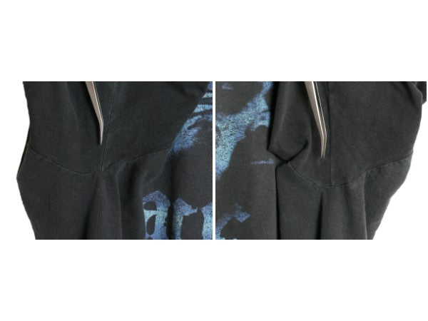 00s ★ スタティック X ツアー イラスト プリント Tシャツ メンズ XL オールド オフィシャル 当時物 バンド ロック メタル 大きいサイズ 黒