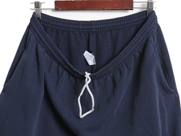 00s ラッセル 無地 スウェット パンツ メンズ レディース XL オールド 裏起毛 トレーナー イージーパンツ ブランク ポケット付き ネイビー