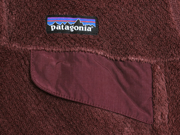 パタゴニア リツール スナップT プルオーバー ジャケット レディース М 古着 18年製 フリース アウトドア ブルゾン ハイネック シンプル