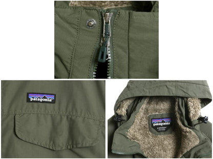 パタゴニア イスマス パーカー メンズ XL 16年製 裏 ボア パイル フリース ナイロン ジャケット フルジップ マンパ ブルゾン 大きいサイズ