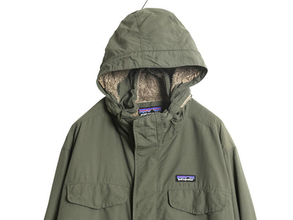パタゴニア イスマス パーカー メンズ XL 16年製 裏 ボア パイル フリース ナイロン ジャケット フルジップ マンパ ブルゾン 大きいサイズ