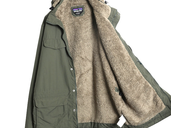 パタゴニア イスマス パーカー メンズ XL 16年製 裏 ボア パイル フリース ナイロン ジャケット フルジップ マンパ ブルゾン 大きいサイズ