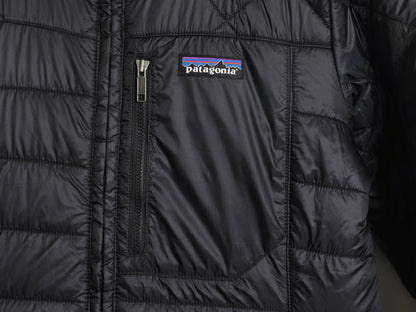 パタゴニア ラダリー ジャケット レディース S / 古着 18年製 アウトドア 中綿 キルティング ナイロン フルジップ ブルゾン ハイネック 黒