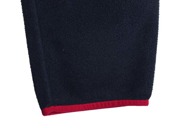 パタゴニア シンチラ スナップT フリース パンツ メンズ M / 17年製 アウトドア ポケット付き イージー ボトムス ゆったり ツートン 紺 赤