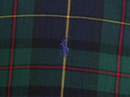 ポロ ラルフローレン チェック 長袖 ボタンダウン シャツ メンズ XL / CLASSIC FIT PERFORMANCE ミドルウェイト 大きいサイズ ポニー 刺繍