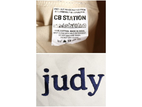 デッドストック CB STATION キャンバス トート バッグ LARGE アウトドア ジップトップ 本革 レザーハンドル 大きいサイズ ツートン 肩掛け
