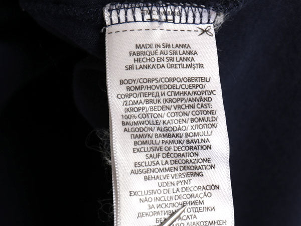 ポロ ラルフローレン フード付き 長袖 Tシャツ メンズ M 古着 ボーダー ロンT ロングスリーブ パーカー ワッペン 刺繍 クレイジー パターン