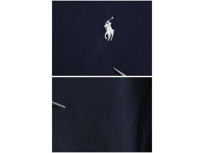 ポロ ラルフローレン フード付き 長袖 Tシャツ メンズ M 古着 ボーダー ロンT ロングスリーブ パーカー ワッペン 刺繍 クレイジー パターン